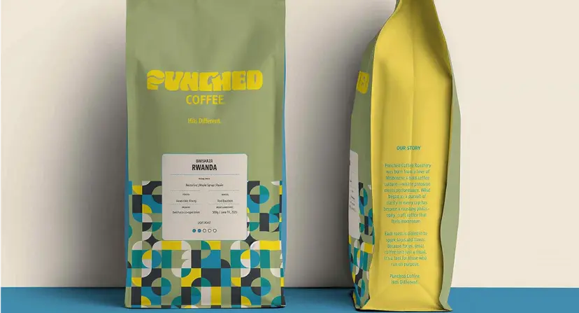 Coffee bags display