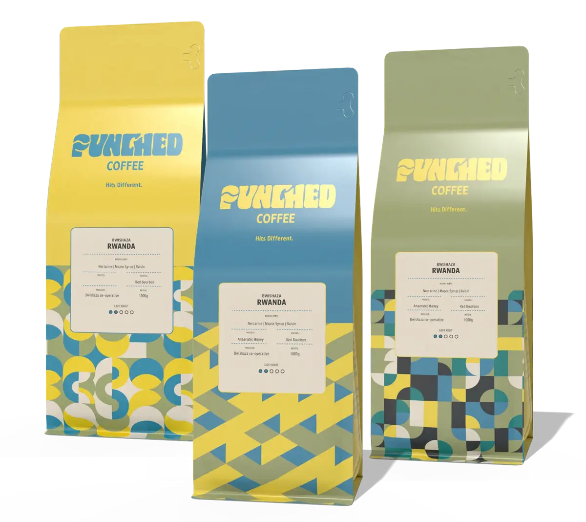 Punched Coffee Products